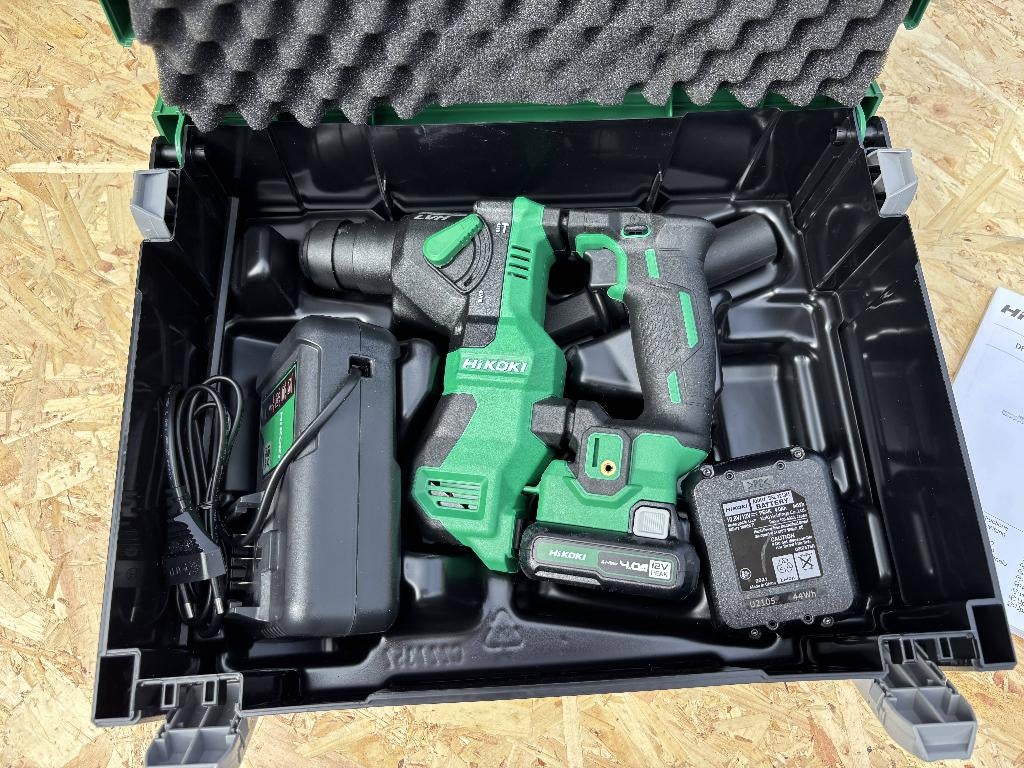 Hikoki boorhamer SDS Plus 12V DH12DD, Boor- en/of Breekhamer, Nieuw, Ophalen of Verzenden, Variabele snelheid