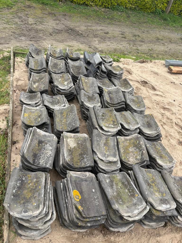Oud hollandse pannen, Ophalen, Steen of Klei, Zo goed als nieuw, 15 m² of meer
