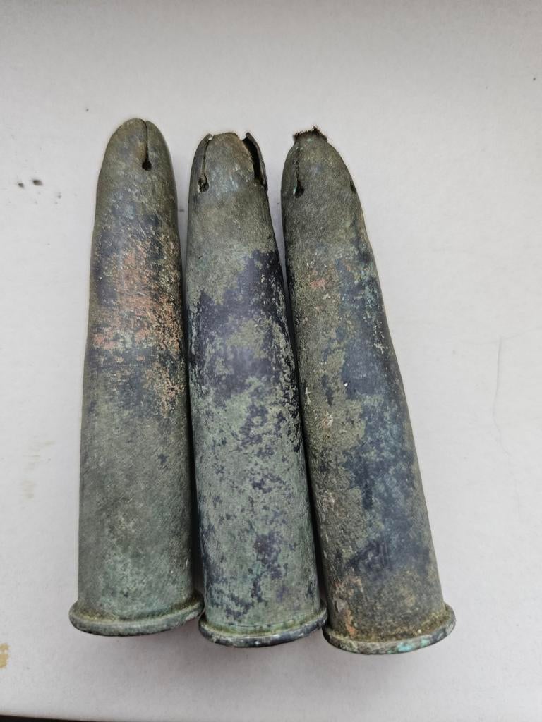 Zwartkruit Beaumont hulzen voor 1900, Verzamelen, Militaria | Algemeen, Ophalen of Verzenden, Landmacht, Nederland, Hulzen of Bodemvondsten
