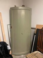 Antieke ronde houten deur groen, Doe-het-zelf en Verbouw, Deuren en Horren, Ophalen, 80 tot 100 cm, Binnendeur, Zo goed als nieuw