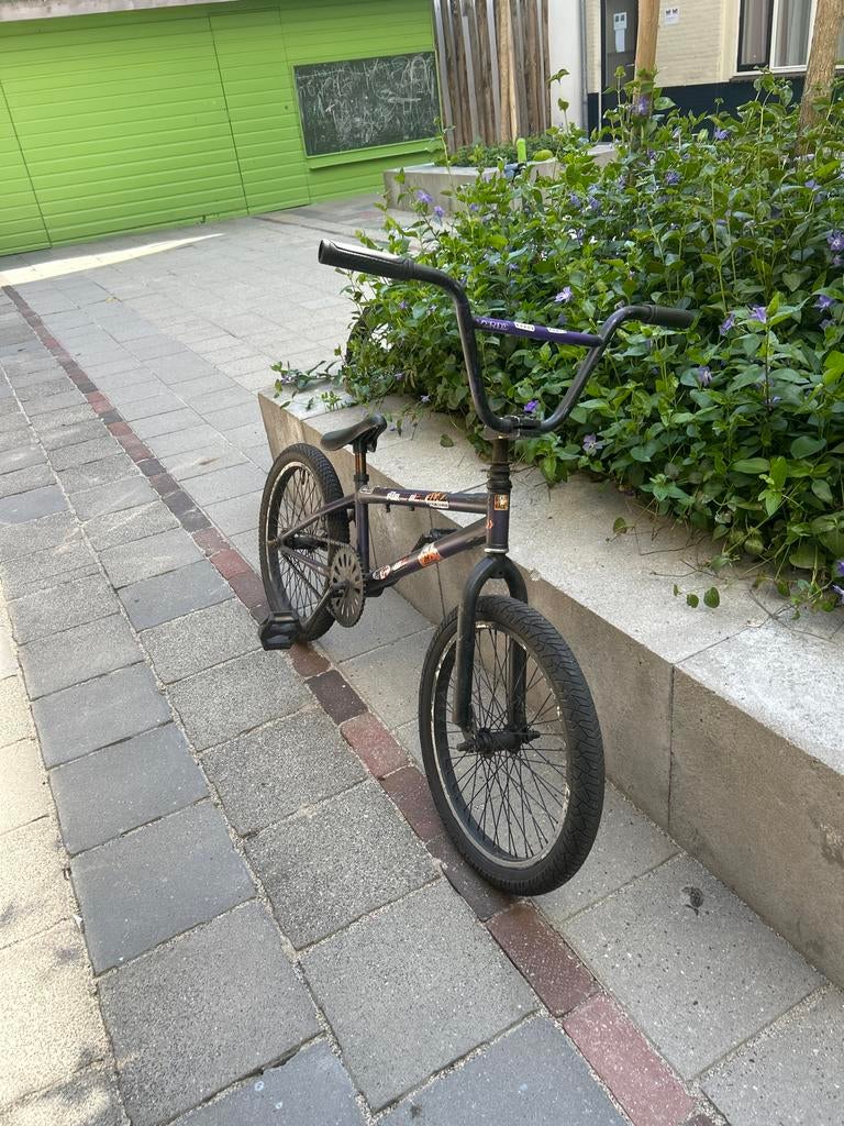 BMX voor onderdelen - Zonder remmen, gebruikt, Fietsen en Brommers, Fietsen | Crossfietsen en BMX, Ophalen, Gebruikt, Staal, 20 tot 24 inch