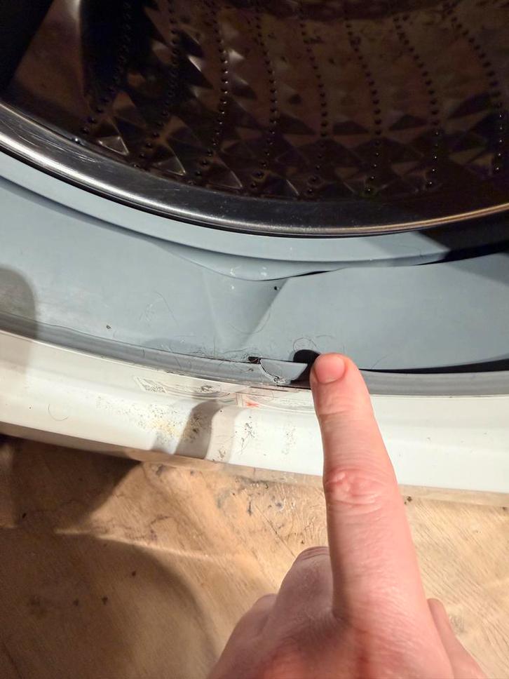 Gebruikte Samsung EcoBubble Wasmachine 7.0kg, Witgoed en Apparatuur, Wasmachines, Gebruikt, Voorlader, 6 tot 8 kg, 85 tot 90 cm