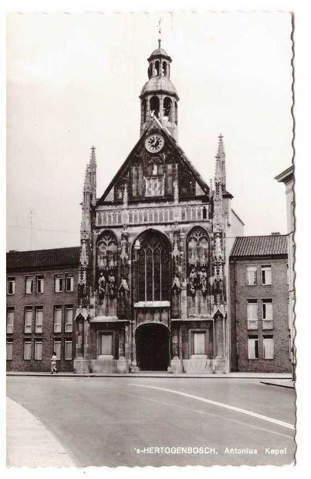 ansicht den bosch / s-hertogenbosch antonius kapel 1963, Verzenden, 1960 tot 1980, Gelopen, Noord-Brabant
