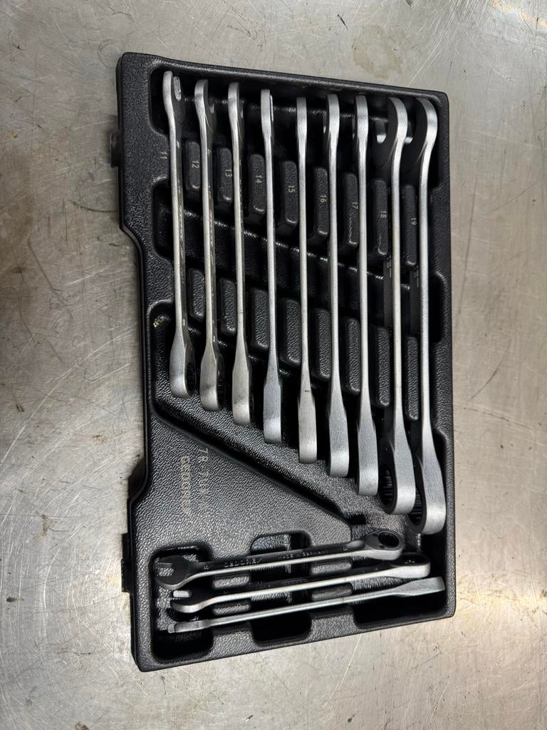 Gedore 7r 7ur 012 ringratel steeksleutel set, Info@gedore.nu, Gedore 1, Zo goed als nieuw, Ophalen of Verzenden