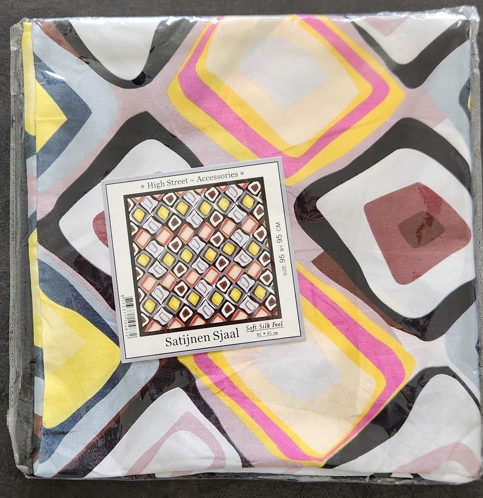 Nieuw Satijnen sjaal, merk action, Action, Ophalen of Verzenden, Nieuw, Sjaal