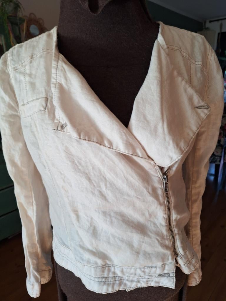 Didi jasje maat m beige, Ophalen of Verzenden, Zo goed als nieuw, Maat 38/40 (M), Beige