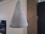Twee hanglampen betonlook, Ophalen, Overige materialen, Zo goed als nieuw, Minder dan 50 cm