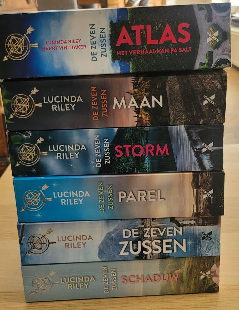 De Zeven Zussen serie - 6 boeken van Lucinda Riley, Ophalen of Verzenden, Zo goed als nieuw, Lucinda Riley