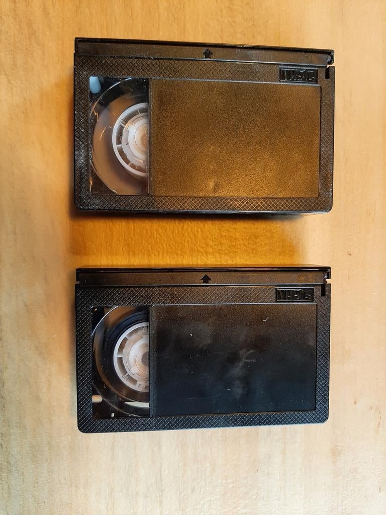 2x VHS-C bandjes EC-30HG - Gebruikt, Alle leeftijden, Ophalen of Verzenden, Gebruikt, Overige genres