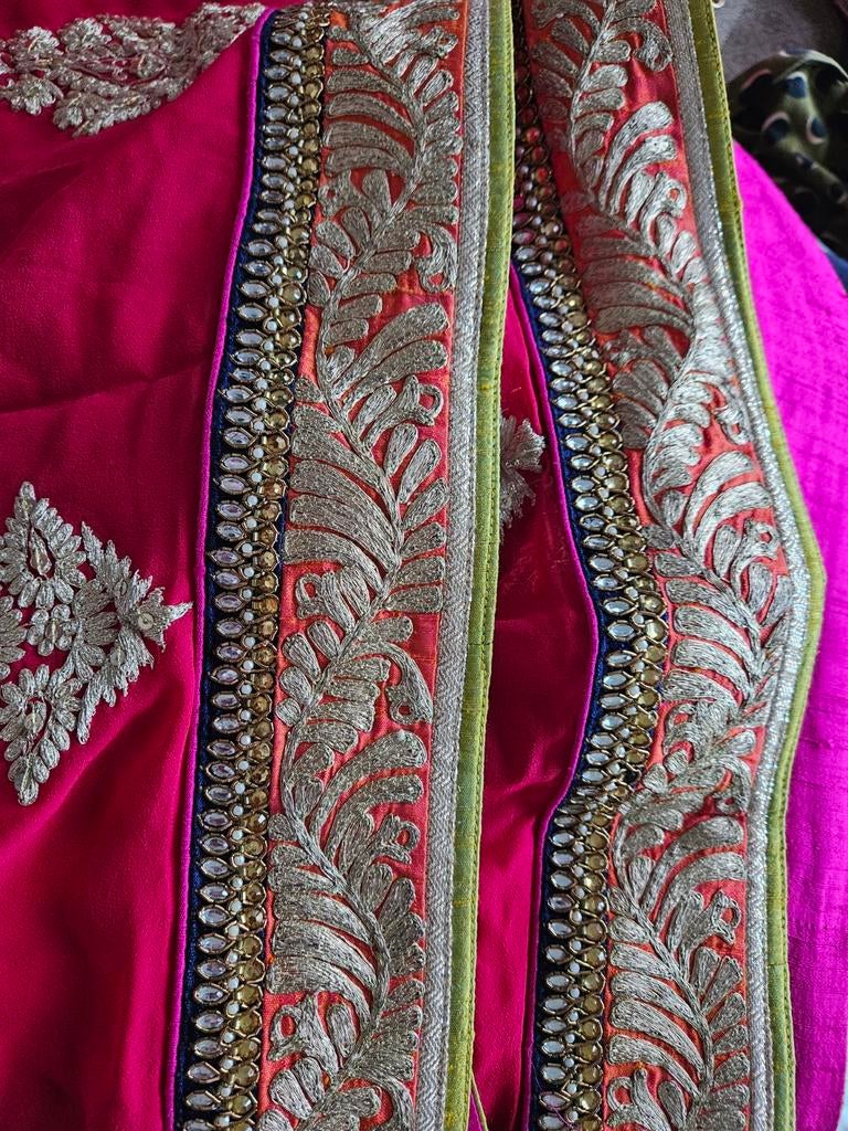 Prachige Nieuwe sari, Kleding | Dames, Gelegenheidskleding, Nieuw, Overige typen, Maat 46/48 (XL) of groter, Ophalen of Verzenden