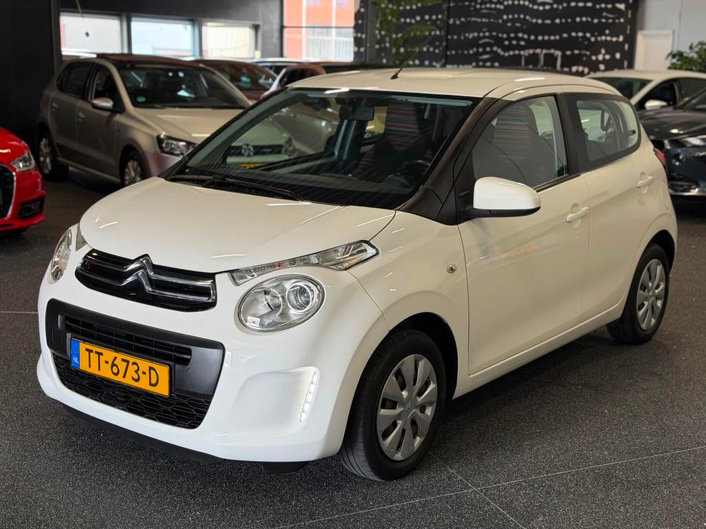 Citroen C1 1.0 VTi Feel LED/AIRCO/CRUISE/ELEK-RAMEN/2E-EIG/D, Voorwielaandrijving, Stof, Gebruikt, 4 stoelen