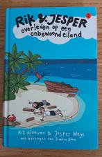 Boek Jesper en Rik overleven op een onbewoond eiland, Fictie algemeen, Rik Kleeven & Jesper Weijs, Ophalen of Verzenden, Zo goed als nieuw