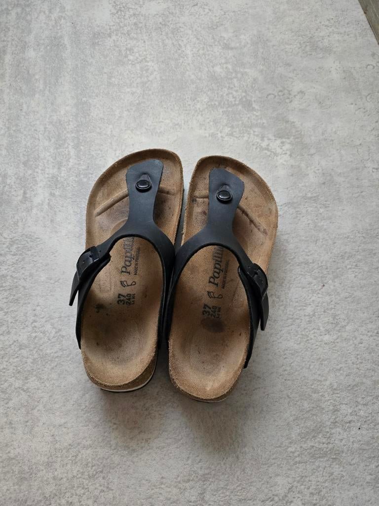 Birckenstock-Papillo slippers mt 37, Kleding | Dames, Schoenen, Slippers, Zwart, Ophalen of Verzenden, Papillo