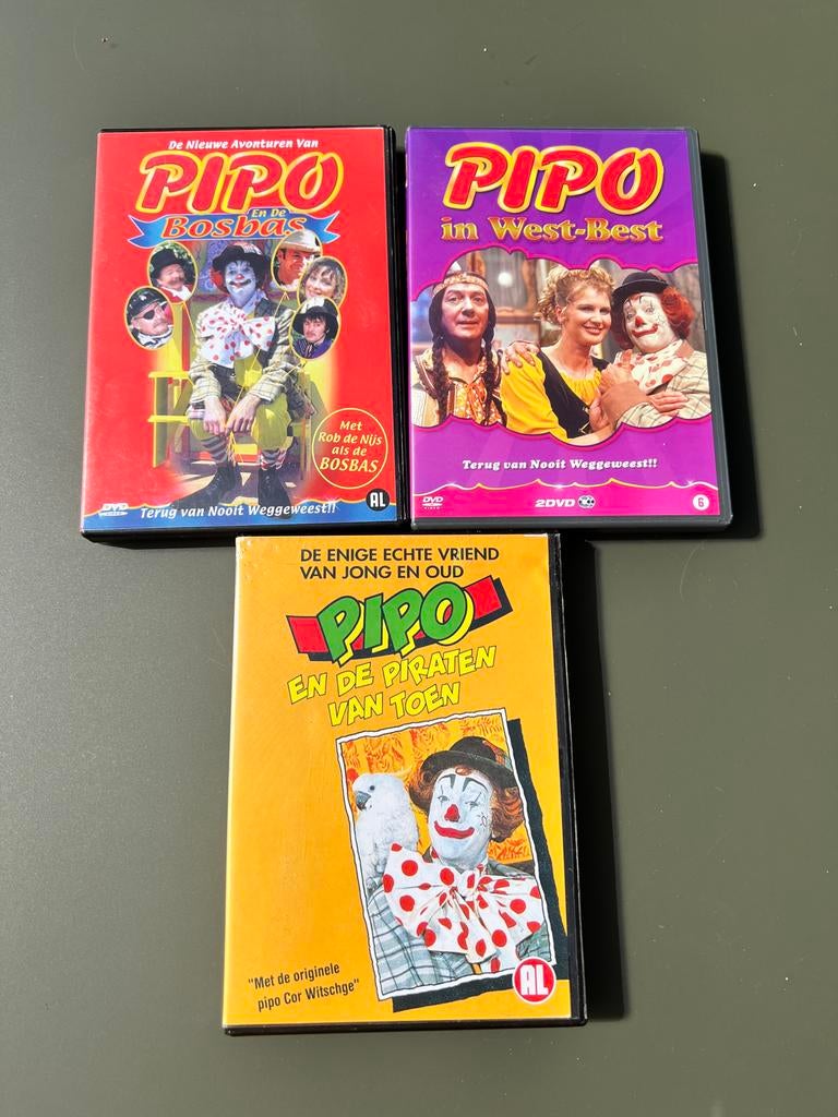 Diverse dvd's van Pipo de Clown, Avontuur, Gebruikt, Alle leeftijden, Boxset