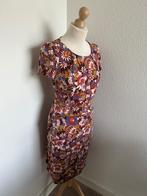 King Louie maat L bloemen retro mona jurk 2264, Maat 42/44 (L), Ophalen of Verzenden, Zo goed als nieuw, Knielengte