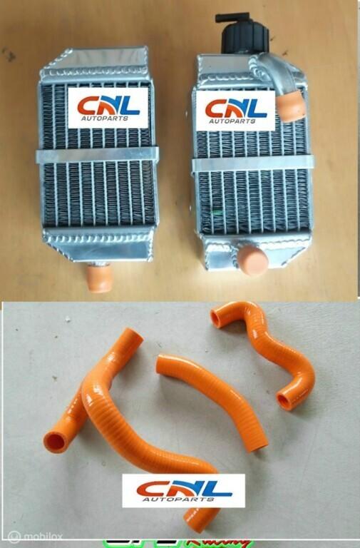 Radiateur+hose KTM 50 SX SXS MINI 50cc 49cc 2012-2023 16 17, Motoren, Nieuw, Ophalen of Verzenden