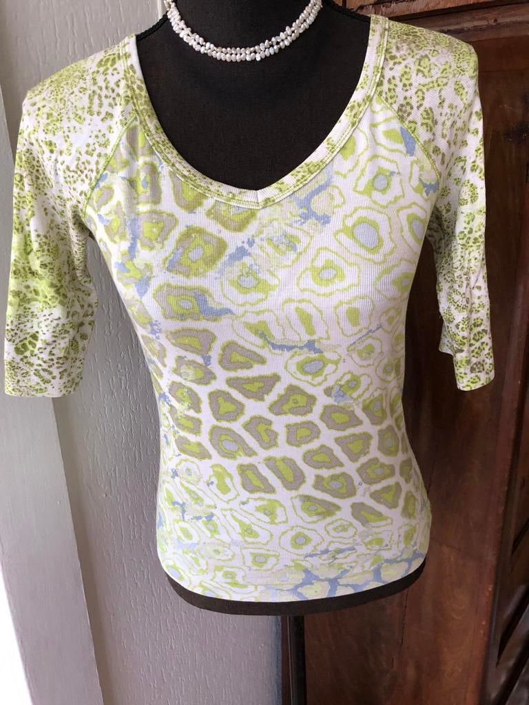 Marccain shirt N2 (36), Kleding | Dames, Overige kleuren, Verzenden, Zo goed als nieuw, Korte mouw