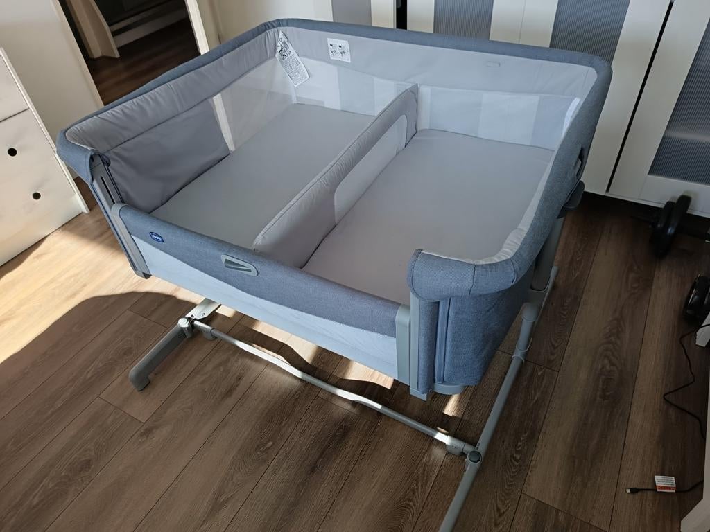 Chicco Tweeling Co-sleeper - Zeer goede staat, Ophalen, Zo goed als nieuw, Wieg