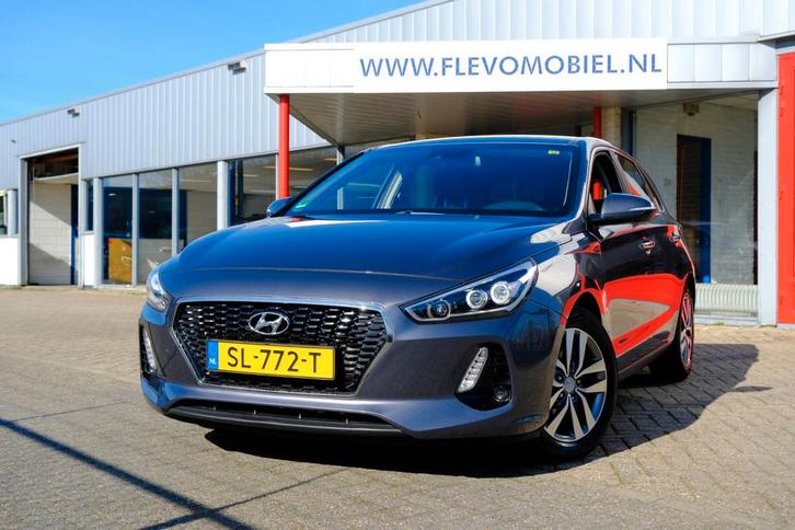 Hyundai I30 1.0 T-GDI Premium Navi|Half-Leder|Cruise|Trekhaa, Auto's, Hyundai, Bedrijf, Te koop, i30, ABS, Achteruitrijcamera