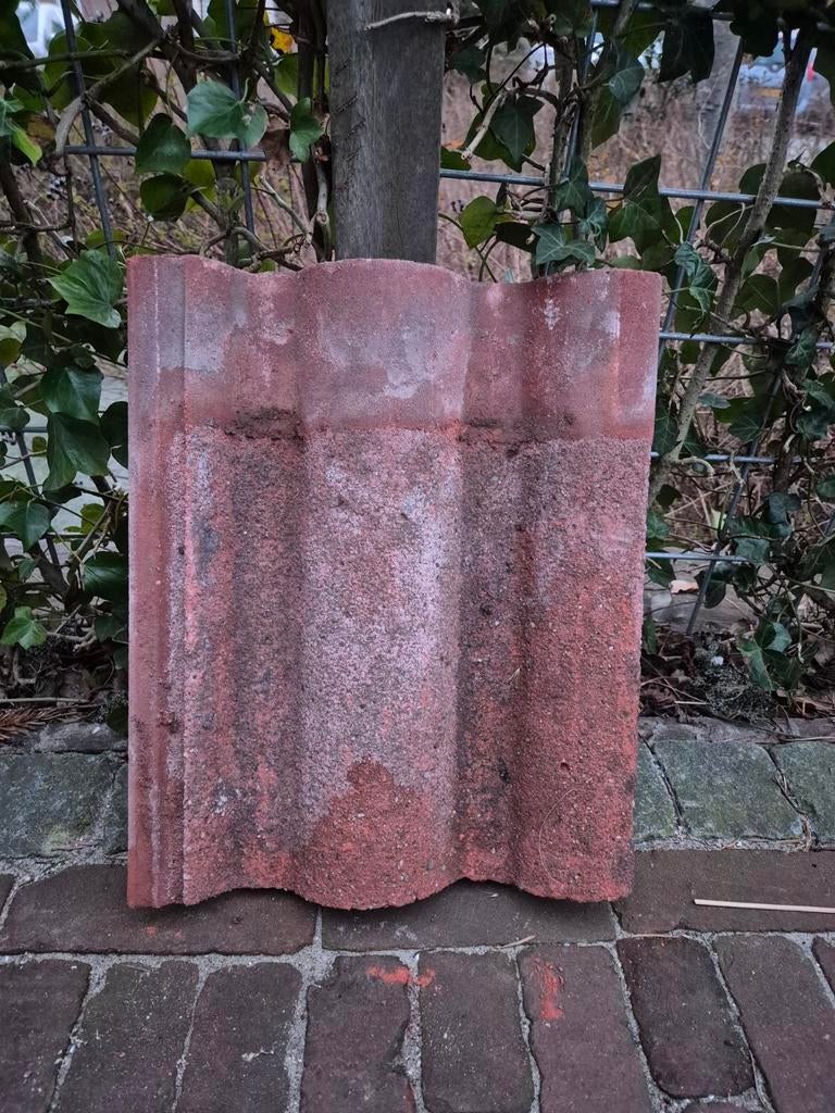 Rode dakpannen - Gebruikt ca 40 stuks, Ophalen, Gebruikt, Steen of Klei, Dakpannen