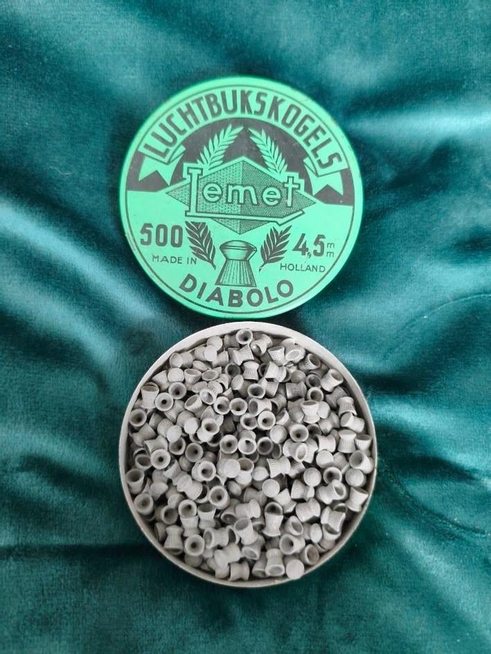 Emet diabolo luchtbukskogels 500 stuks ( 4,5 mm ), Ophalen of Verzenden, Zo goed als nieuw