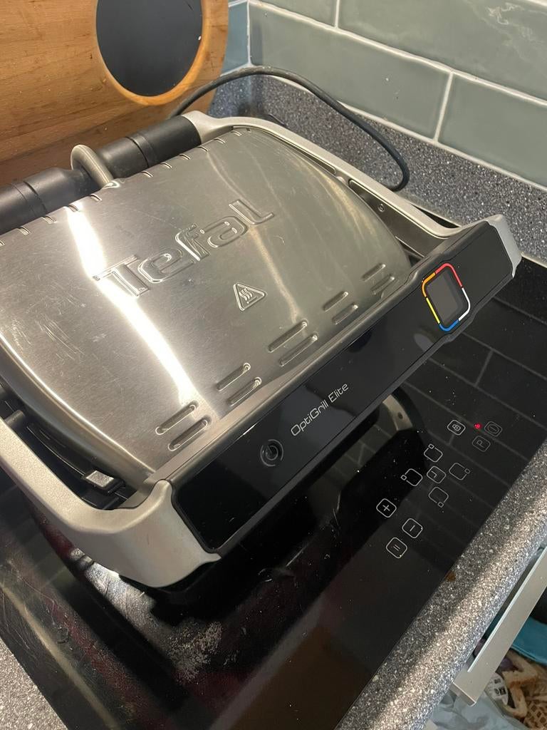 Tefal Contactgrill, Witgoed en Apparatuur, Contactgrills, Ophalen of Verzenden, Zo goed als nieuw