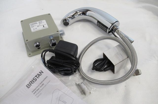 03495 Sensor kraan met infraroodtechnologie Handvrij chroom, Ophalen of Verzenden, Nieuw, Chroom, Kraan