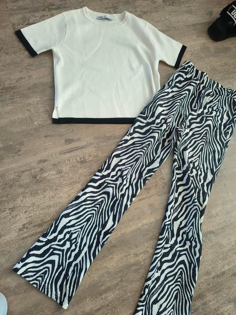 Zara s, Kleding | Dames, Broeken en Pantalons, Ophalen of Verzenden, Zo goed als nieuw, Zwart, Lang