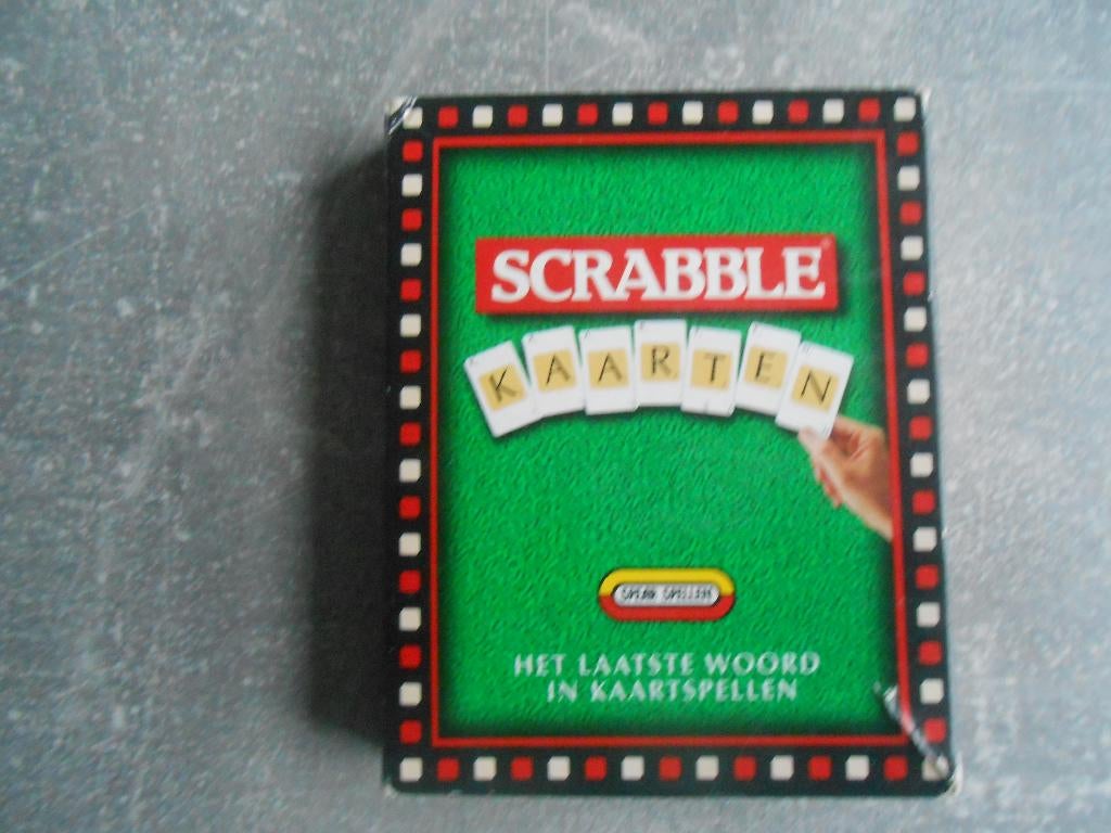 Scrabble kaarten, Ophalen, Zo goed als nieuw