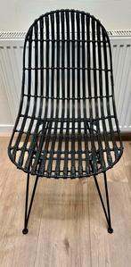 Zwarte rotan stoelen, Ophalen, Twee, Zwart, Riet of Rotan