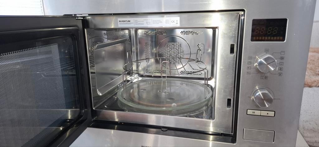 Inventum IMC6132F01 Inbouw Combimagnetron RVS, Witgoed en Apparatuur, Combimagnetron, Nieuw, Ophalen of Verzenden, Inbouw