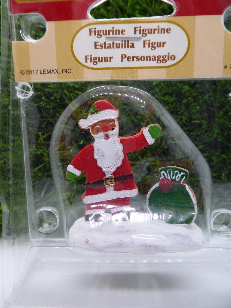 Lemax item  - Gingerbread santa -  Ik ruim op, Ophalen of Verzenden, Nieuw