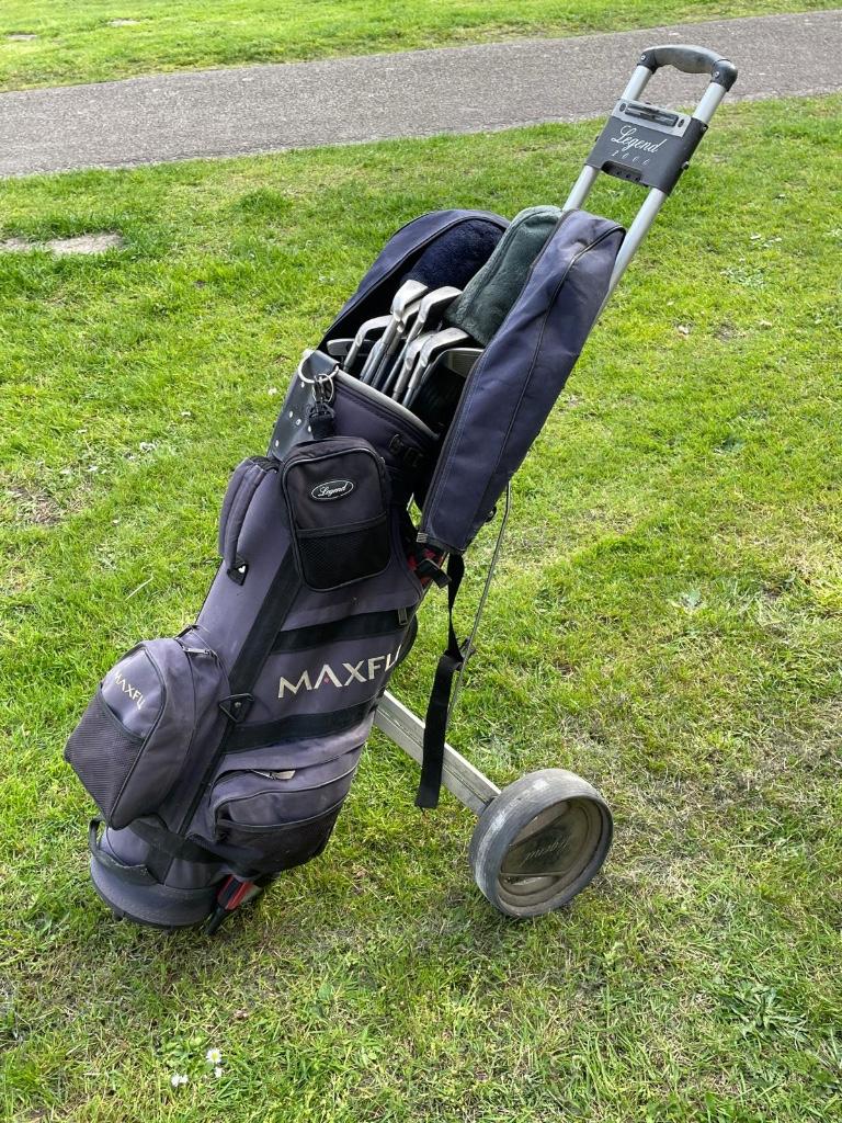 Golftas, Ophalen, Gebruikt, Tas, Ping