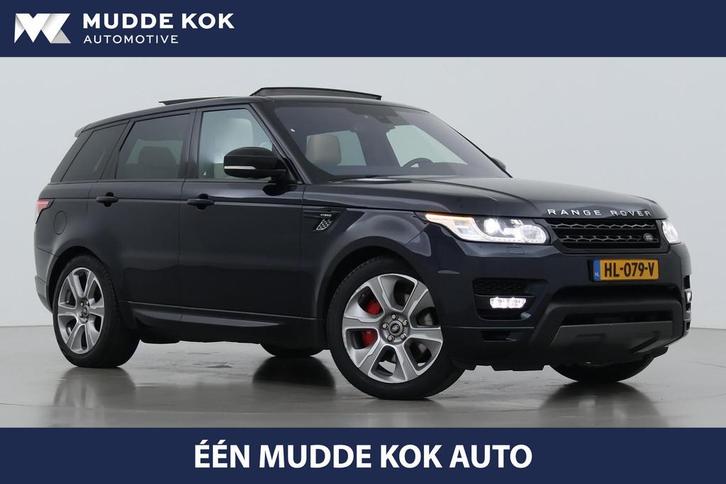 Land Rover Range Rover Sport 3.0 SDV6 Hybrid Autobiography D, Auto's, Land Rover, Bedrijf, Te koop, 4x4, ABS, Achteruitrijcamera