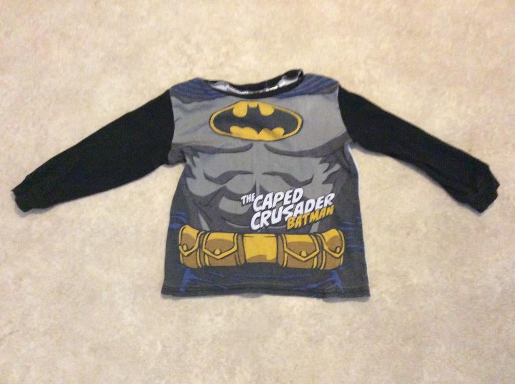 Batman shirt longsleeve maat 98/104. H&M / DC-comics, Kinderen en Baby's, Kinderkleding | Maat 98, Gebruikt, H&M, Ophalen of Verzenden