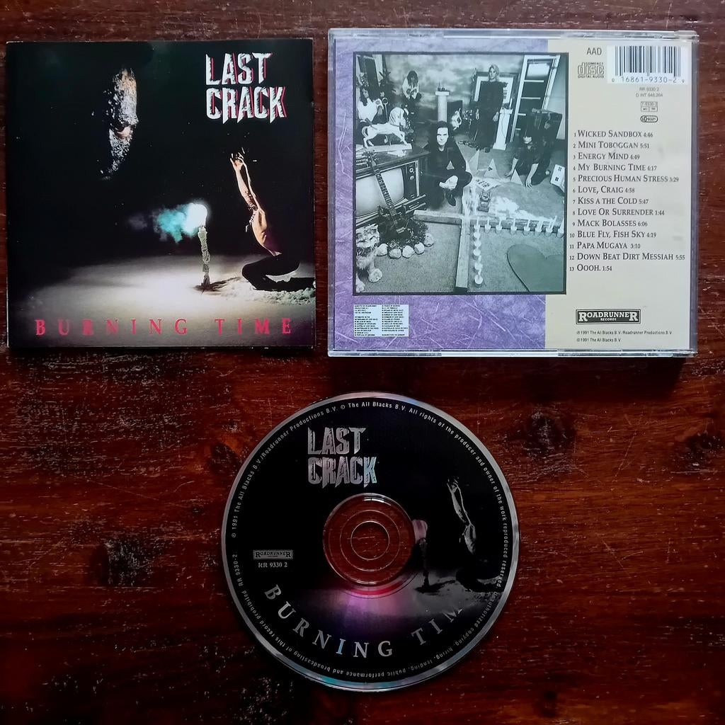 Last Crack - Burning time cd rock grunge alternative, Cd's en Dvd's, Cd's | Hardrock en Metal, Gebruikt, Ophalen of Verzenden