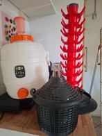 Brouwspullen, Ophalen, Gebruikt