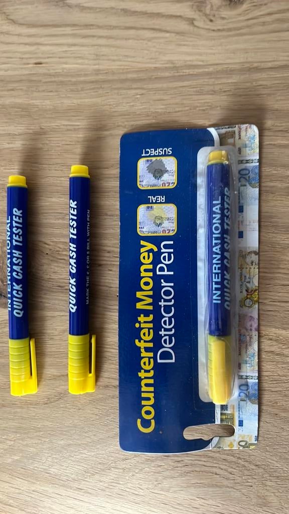 Valsgeldstiften, Ophalen of Verzenden, Nieuw