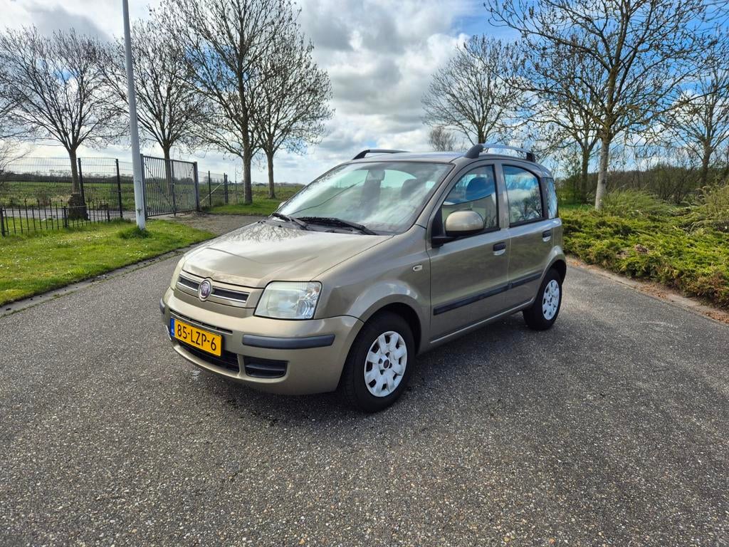 Fiat panda 2010 airco 118xNAP, Auto's, 1242 cc, 4 cilinders, Beige, Origineel Nederlands