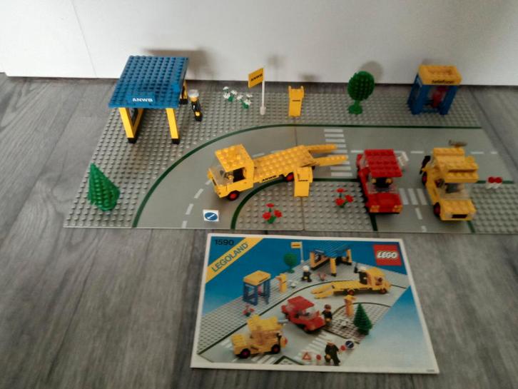 Lego Town Classic Town Traffic 1590 ANWB Breakdown Assistanc, Kinderen en Baby's, Speelgoed | Duplo en Lego, Zo goed als nieuw