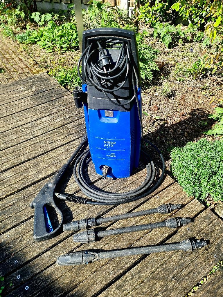Hogedrukreiniger, Ophalen, Gebruikt, Met autostop en -start, Nilfisk Alto