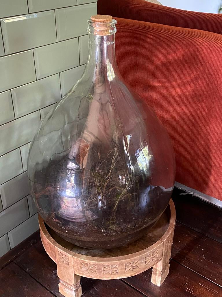 Terrarium fles 55 liter, Ophalen, Zo goed als nieuw