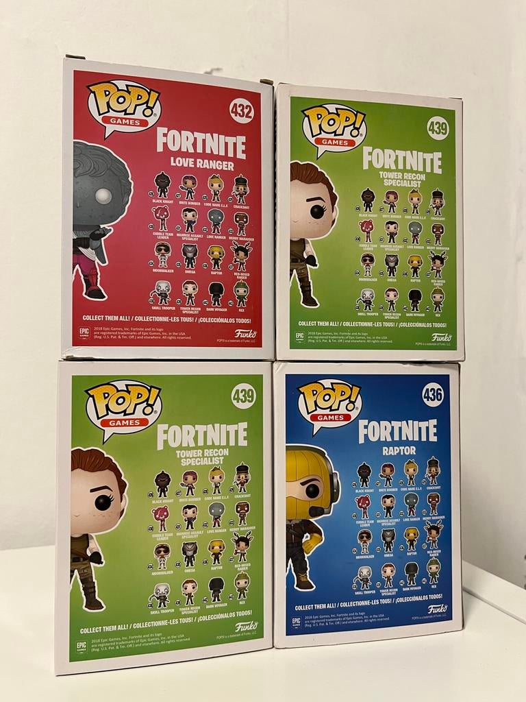 Fortnite Funko Pops - Love Ranger, Tower Recon, Raptor, Ophalen of Verzenden, Nieuw