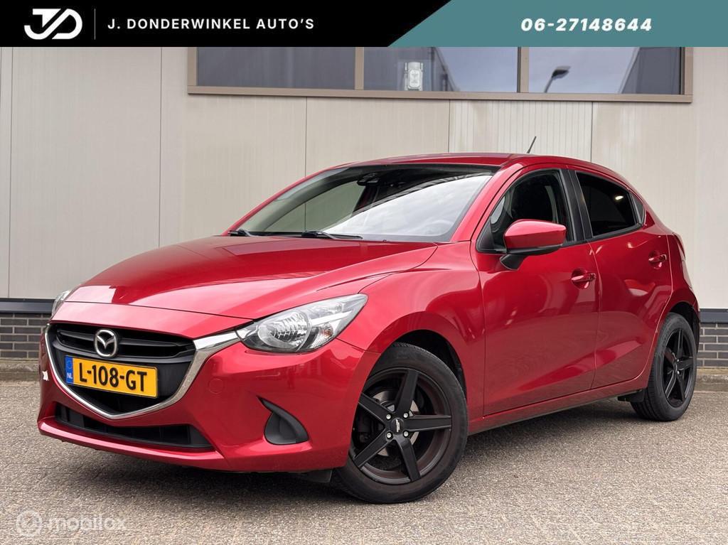 Mazda 2 1.5 Skyactiv-G Airco Cruise Navigatie Stoelverw. PDC, Auto's, Mazda, Bedrijf, Te koop, ABS, Airbags, Airconditioning, Alarm