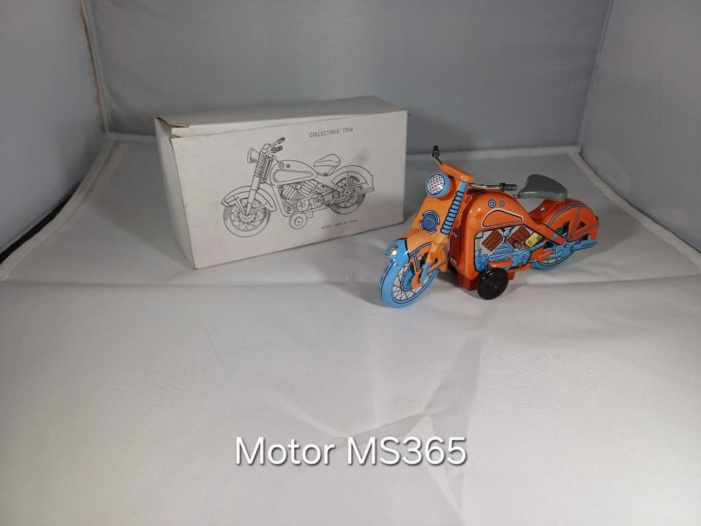 Blikken speelgoed motor, Antiek en Kunst, Antiek | Speelgoed, Ophalen of Verzenden