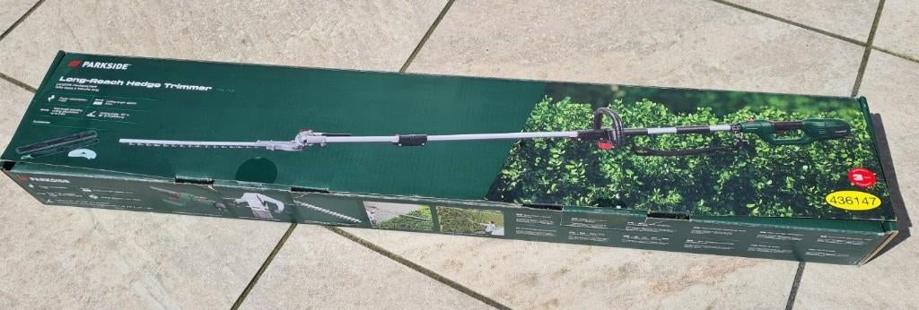 Parkside lange steel heggenschaar PHSL 710 A1, Ophalen of Verzenden, Zo goed als nieuw, Elektrisch, Parkside