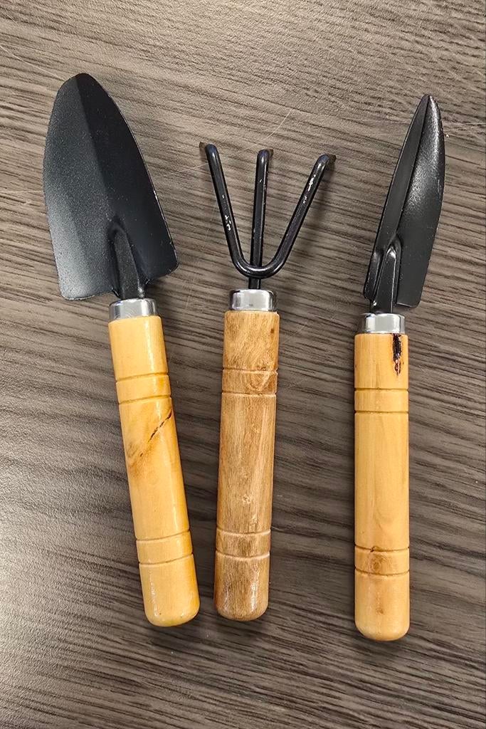 Mini Tuingereedschapset - Schop, Spade, Hark, Tuin en Terras, Hand-tuingereedschap, Nieuw, Schop, Ophalen of Verzenden