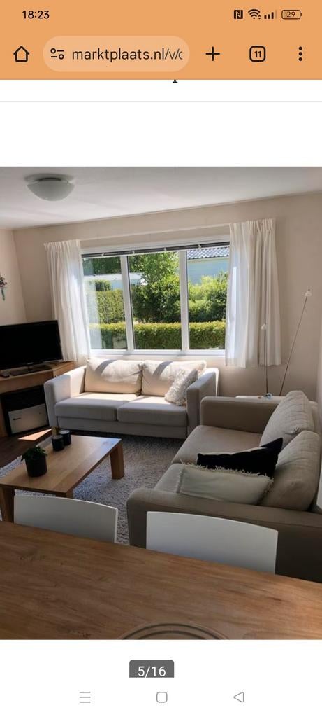 Te koop chalet Bakhuizen, Caravans en Kamperen, Stacaravans, Tot en met 4