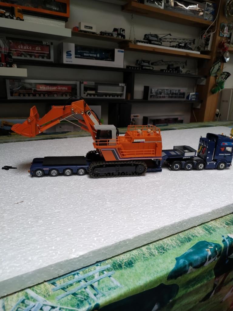 Hitachi hoog lepel kraan de ex 1800, Ophalen, Gebruikt