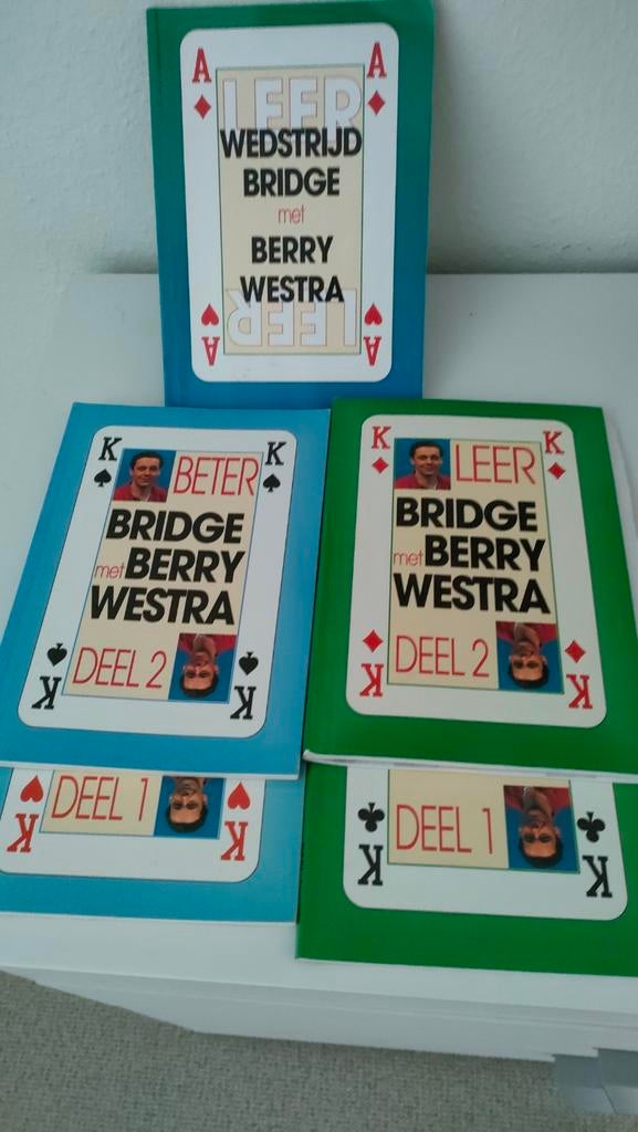 Bridge boekjes Berry Westra, Ophalen of Verzenden